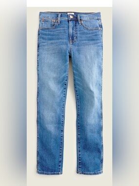 JCREW 9” VINTAGE STRAIGHT JEAN MEDIUM VINTAGE WASH 27 PREMIUM JAPANESE DENIM EUC